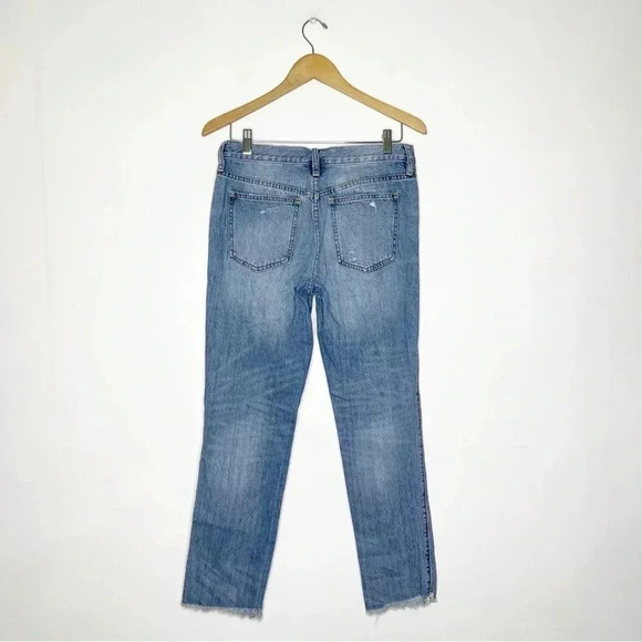 We The Free Free People High Rise Skinny Distressed Jeans Size 28 Size 6 - Picture 7 of 7